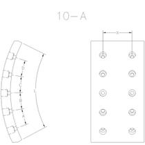 Lona de freio Volkswagen Delivery 2005 a 2011 LONAFLEX L-577