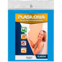 Lona de Plástico 5x4m Azul Plasilona Plasitap Lona de Plástico 5x4m Azul Plasilona Plasitap