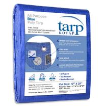 Lona de poliéster Kotap TRA-1220 impermeável 3,5 m x 6 m azul