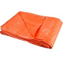 Lona de polietileno 8 x 5 m 100 micra laranja Lona de polietileno 8 x 5 m 100 micra laranja