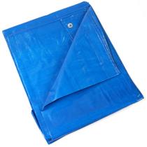 Lona de Polietileno Azul Impermeável Piscina Barraca Telhado 100 Micras/m2 3x2m - RINO AGRO