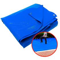 Lona De Segurança E Proteção Para Piscina Acqua Azul 7,5x3,5 Metros