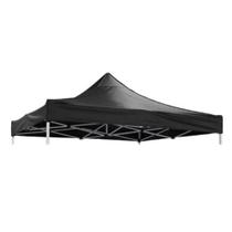 Lona De Tenda 3x3 Sanfonada Articulada Reposição Chapeu de bruxa Preto