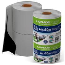 Lona Dupla Face para Silagem 4x50m Extra Forte Preta e Branca Lonax Agro 120 Micras Ant UV 24kg Lona Dupla Face para Silagem 4x50m Extra Forte Preta e Branca Lonax Agro 120 Micras Ant UV 24kg
