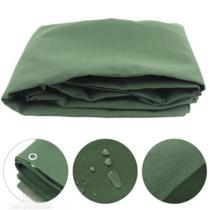 Lona Encerado Algodão Verde 800 Micras 6 X 5 Mts