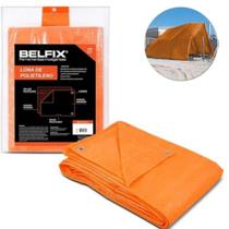 Lona/encerado polietileno 3 x 2 laranja bel fix 66100 - BELFIX