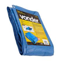 Lona Encerado Polietileno 6 X 5 Azul 150 Micras Vonder Lona Encerado Polietileno 6 X 5 Azul 150 Micras Vonder