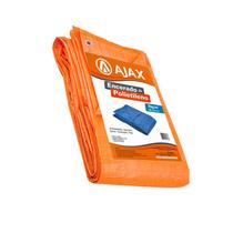 Lona Encerado Polietileno 7 X 5 Laranja 100 Micras Ajax