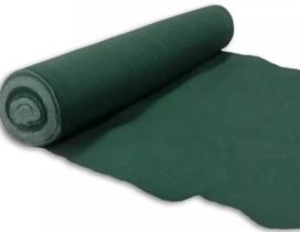 Lona encerado verde escuro algodão tecido forte 5 metros