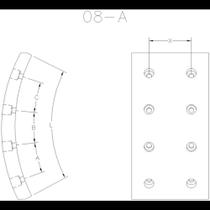Lona freio Ford Corcel Ii 1977 a 1983 Fras-Le FD/65-XX