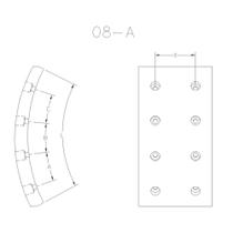 LONA FREIO TRASEIRA para VW 11130/ 11140/ 12140/ 14140 SISTE LONA FREIO TRASEIRA para VW 11130/ 11140/ 12140/ 14140 SISTE