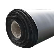Lona Geomembrana Pead 0,5mm 1,5x1,5 Para Muro De Arrimo Lago Peixe Tanque 500 Micras Impermeável
