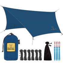 Lona impermeable para camping Wise Owl Outfitters 3x3 m