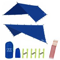 Lona Impermeable para Hamaca Gold Armour, 3 m x 3 m, Azul