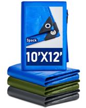 Lona Impermeable SmoothNovelty de Alta Resistencia 10 x 12 pies 140gsm Lona Impermeable SmoothNovelty de Alta Resistencia 10 x 12 pies 140gsm