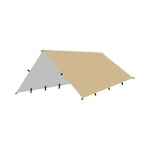 Lona Impermeável 19 Pontos de Suspensão 3x4/4x4m - Abrigo Multifuncional para Camping e Trekking