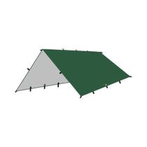 Lona Impermeável para Sol e Sombra - 3x3m e 4x4m - Ideal para Camping, Praia e Bushcraft