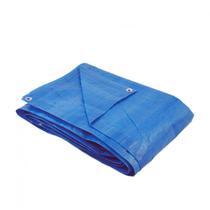 Lona leve Forte Azul 3X5 300 micras 197 gr/m2 com ilhós