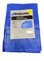 Lona Leve Multiuso Cargas Camping Azul 100 Micras 10x5 - Shoplonas
