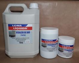 Lona liquida impermeabilizante cinza 5 litros