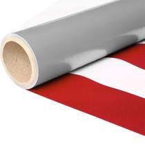 Lona Listrada Iporanga Para Barraca De Feira 10x1,4m Vermelho Metro Linear