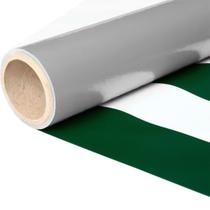 Lona Listrada Iporanga Para Barraca De Feira 1x1,4m Verde Metro Linear