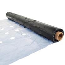 Lona Mulching Furado 1,60X42m Jardim Canteiro Preto Branco