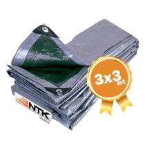 Lona Multiuso Nautika 3x3 Reforçada com Ilhós Camping, Proteger Móveis ou Objetos, Barcos, Diversos