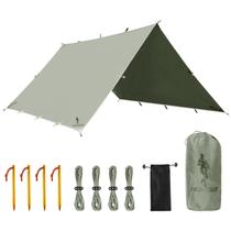Lona para Camping Impermeable FREE SOLDIER 3m x 3.2m con Protección UV Lona para Camping Impermeable FREE SOLDIER 3m x 3.2m con Protección UV