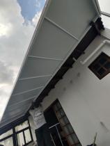 Lona para cobertura Blackout *SOMENTE A LONA* Marrom Café / Gelo - Alta resistência Várias medidas