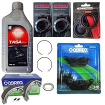 Lona + Pastilha + Oleo + Trava + Retentor Factor 125 09 Á 15 Lona + Pastilha + Oleo + Trava + Retentor Factor 125 09 Á 15