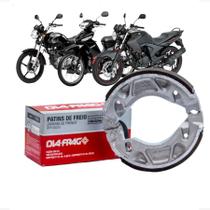 Lona Patim Sapata De Freio Fazer 150 Ys 250 Crypton 115 150 2 lados Neo 115 Factor 125 150 Crosser