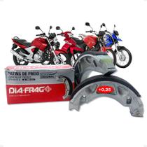 Lona Patim Sapata De Freio Fazer 150 Ys 250 Crypton 115 Crosser 150 2 lados Neo 115 Factor 125 150 Medida +0,25