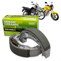 Lona Patins De Freio Traseira Para Cbx 250 Twister 2002 Até 2009 Da Cb 300 Sem Abs Pra Cg Titan 150