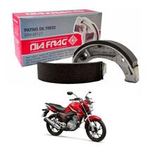 Lona Patins Freio Honda Cg Titan Fan 160 Traseira Diafrag