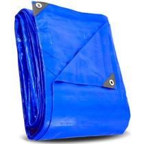 Lona Pesada Azul Impermeável Proteção Uv 12x10 75g Starfer Lona Pesada Azul Impermeável Proteção Uv 12x10 75g Starfer
