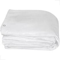 Lona Plástica 3x8 300 Micras Tenda Resistente Feira Branca