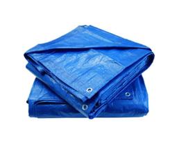 Lona plástica azul com ilhós 150 micras 2x2 oper