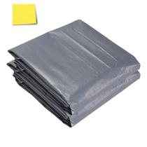 Lona Plástica Cinza Impermeável 300 Micras p/ Multiuso 3X3