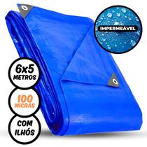 Lona Plástica de Proteção 6 x 5 Metros Impermeável Lona Plástica de Proteção 6 x 5 Metros Impermeável
