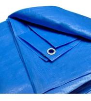Lona Plástica Encerado 7x5m Azul Multiuso Impermeável 70g/m² Lona Plástica Encerado 7x5m Azul Multiuso Impermeável 70g/m²