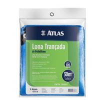 Lona Plástica Leve Azul Impermeável Carga Piscina 5x6 Mts - Atlas