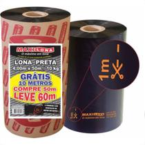 Lona Plastica Maxilona Preta Reciclada 4X 50M+10M 10Kg 70 Micras 29 Lona Plastica Maxilona Preta Reciclada 4X 50M+10M 10Kg 70 Micras 29
