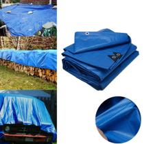 Lona Plástica Multiuso Reforçada Azul 6x6 De Caminhão Carro Moto 150 micras Lona Plástica Multiuso Reforçada Azul 6x6 De Caminhão Carro Moto 150 micras