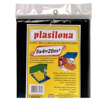 Lona plástica Pinte Fácil 5 x 4 m preta Plasitap Lona plástica Pinte Fácil 5 x 4 m preta Plasitap