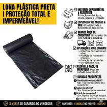 Lona Plástica Pintura Obra Cobertura Construções 100 Micras CELPAN