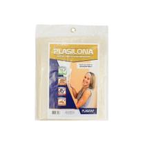 Lona Plástica Plasilona 3x2m Transparente - Plasitap