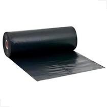 Lona Plástica Preta 200 Micras Obras Construção Pintura 3x15 / 15x3