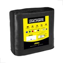 Lona Plástica Preta impermeável 300 Micras Multiuso 4x5 / 5x4