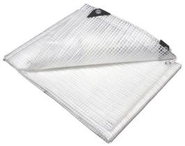 Lona Plástica Transparente Impermeável Proteção Toldo 5x6
